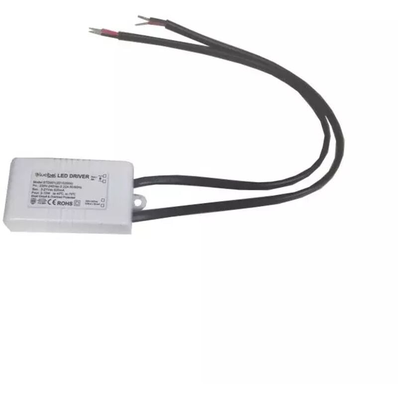 foto del prodotto lucibel std001 driver led 220v 240vac da 3 a 10w max 620ma 