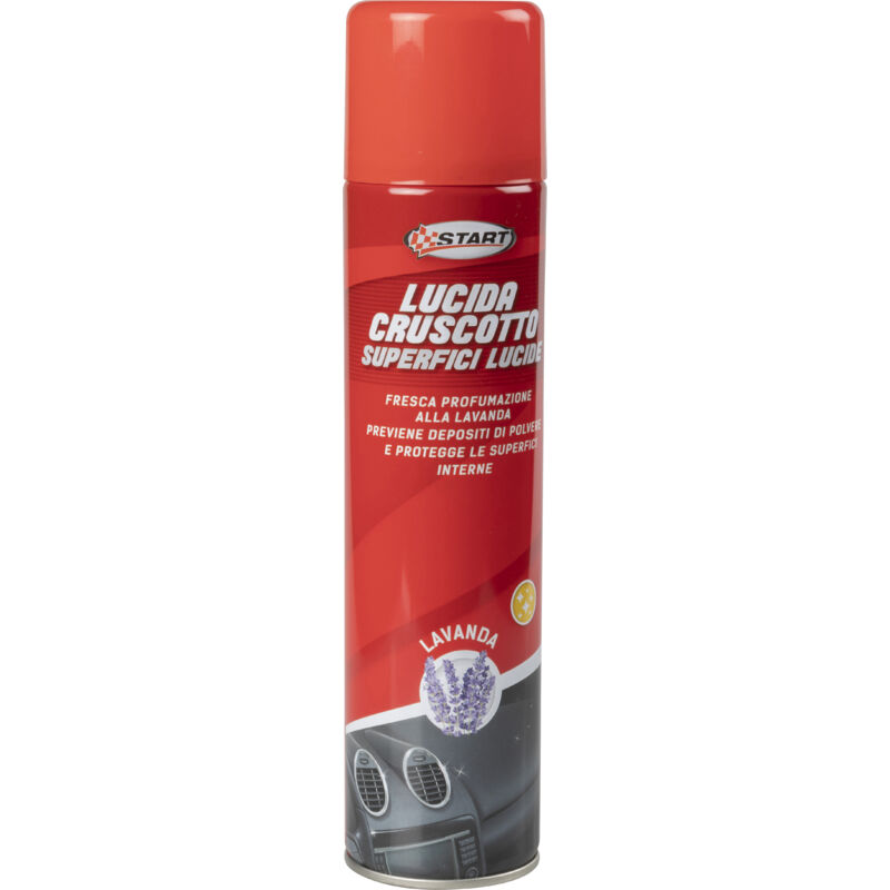 foto del prodotto lucida cruscotto spray auto alla lavanda 400ml