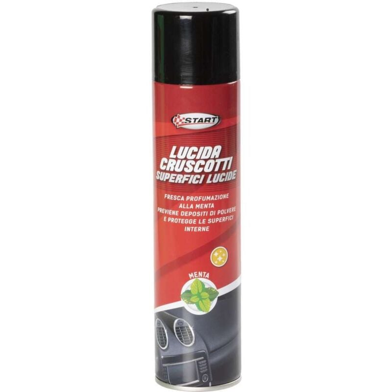 foto del prodotto lucida cruscotto spray profumazione menta 400 ml