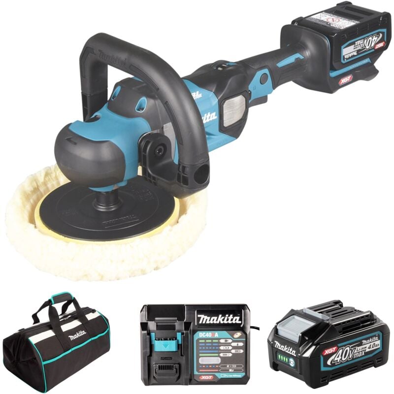 immagine 0 del prodotto lucidatrice makita pv001gm201 40v 4ah