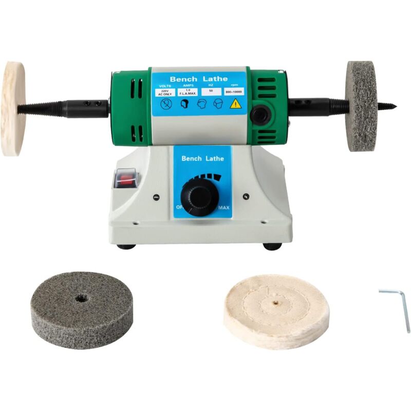 foto del prodotto lucidatrice per gioielli, set di lucidatrici 220v 320v, lucidatrice e lucidatrice regolabile, motore a doppio isolamento, per taglio, intaglio,