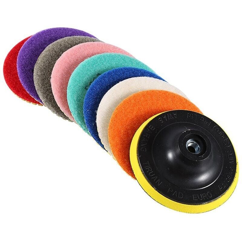 foto del prodotto lucidatura del granito, disco diamantato per lucidatura, disco abrasivo per piastrelle, tamponi diamantati per lucidatura, tamponi per levigatura del