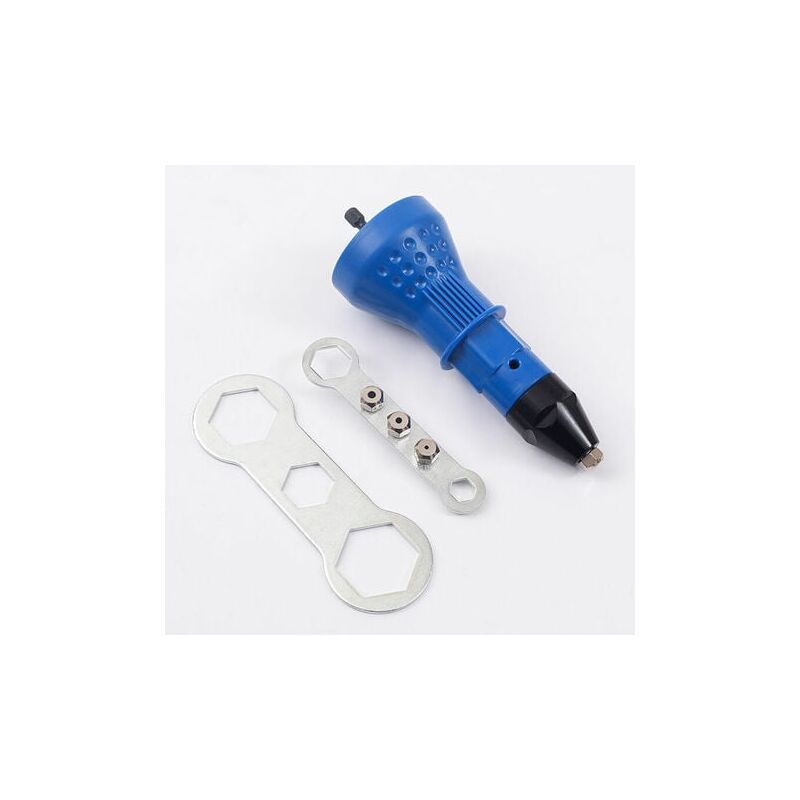 foto del prodotto lucky 88 pistola rivettatrice per trapano elettrico a batteria utensile rivettatore a batteria adattatore per trapano rivettatore