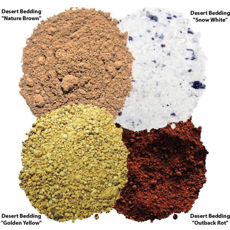 foto del prodotto lucky reptile desert bedding substrato per terrari deserticoli vari colori colore outback red formato 7 l