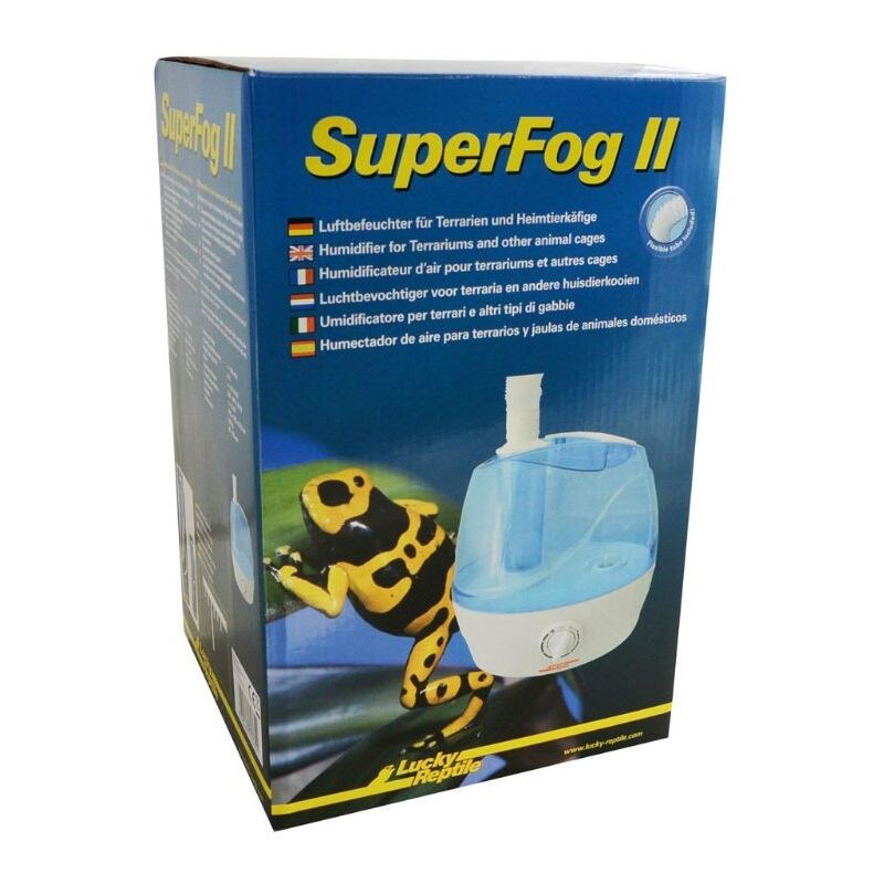foto del prodotto lucky reptile super fog ii 2,1l umidificatore a ultrasuoni
