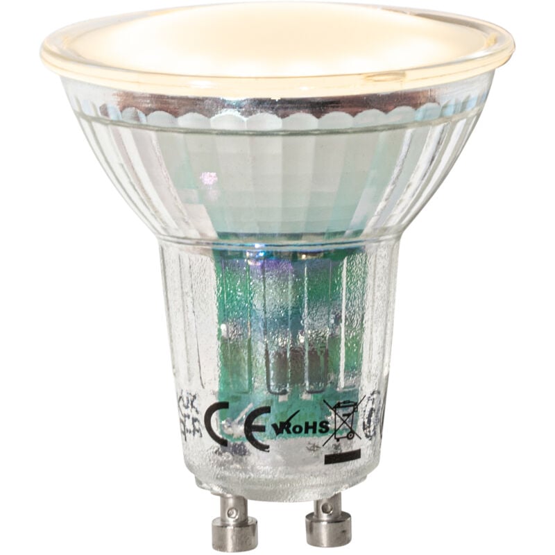 foto del prodotto luedd lampada led gu10 con sensore crepuscolare 3w 200 lm 2200k