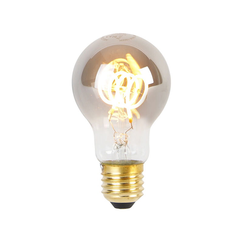 foto del prodotto luedd lampadina led a spirale e27 dimmerabile a60 fum 4w 120lm 1800k