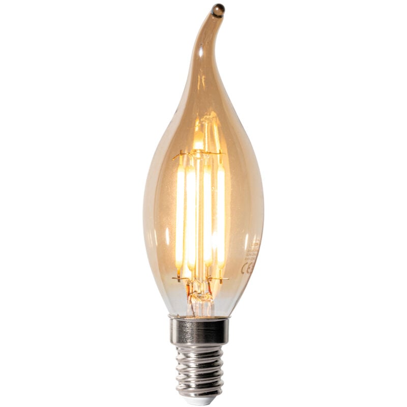 foto del prodotto luedd lampadina led e14 dimmerabile bxs35 oro 4w 450 lm 2200k