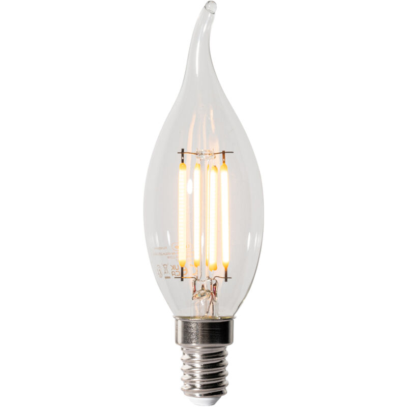 foto del prodotto luedd lampadina led e14 dimmerabile bxs35 trasparente 4w 450 lm 2200k