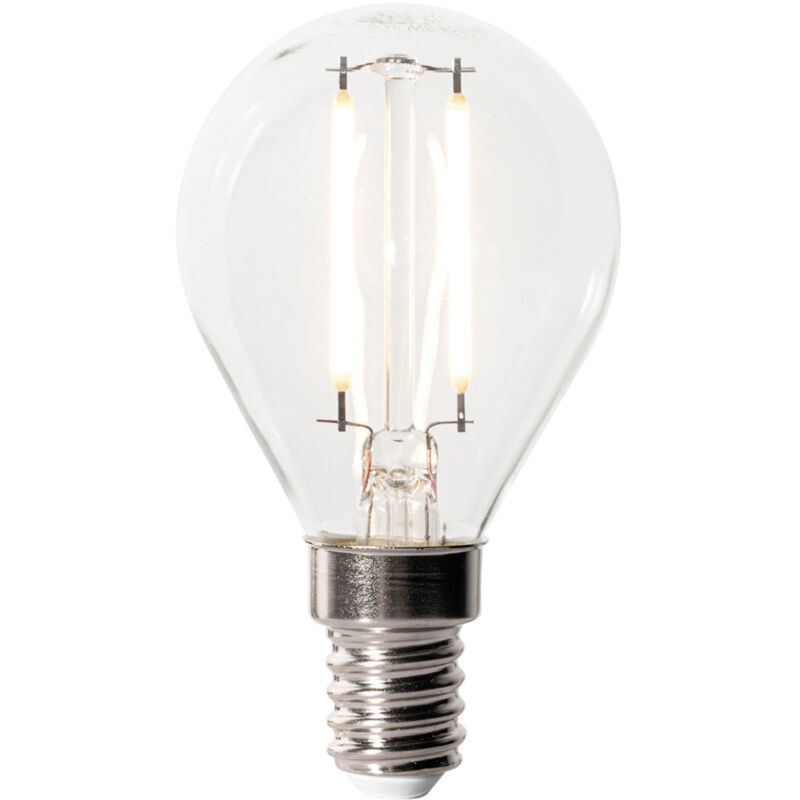 foto del prodotto luedd lampadina led e14 dimmerabile p45 vetro trasparente 3w 250 lm 3000k