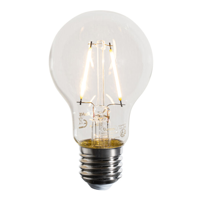 foto del prodotto luedd lampadina led e27 a60 chiara 3w 320 lm 2700k