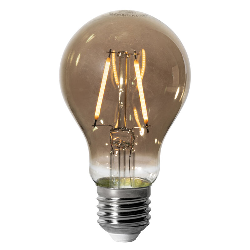 foto del prodotto luedd lampadina led e27 dimmerabile a60 fum 3w 250 lm 2200k