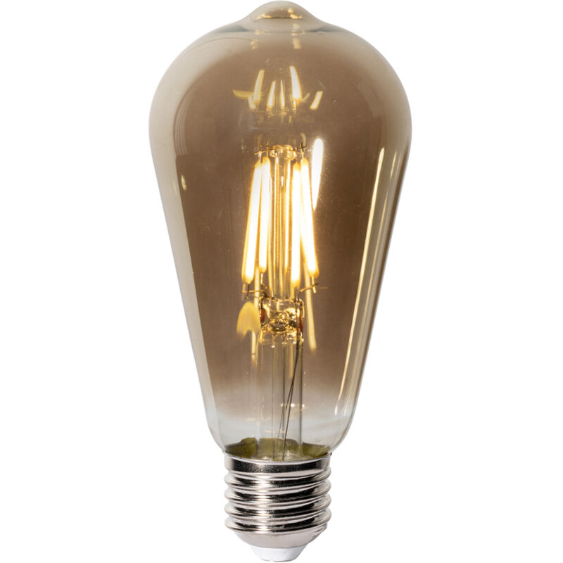 foto del prodotto luedd lampadina led e27 dimmerabile st64 vetro fum 5w 450 lm 2700k