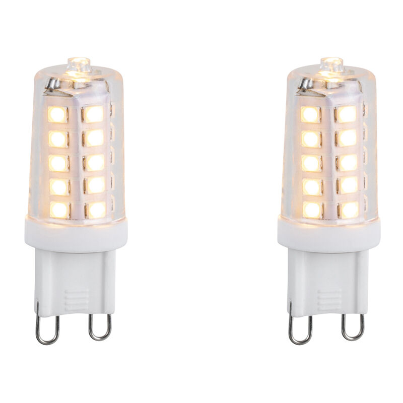 foto del prodotto luedd set di 2 lampadine led dimmerabili a 3 livelli g9 3w 250lm 2700k