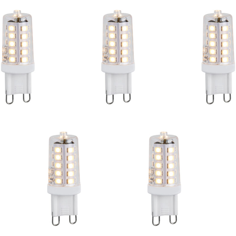 foto del prodotto luedd set di 5 lampadine led dimmerabili g9 1,2w 100lm 2700k