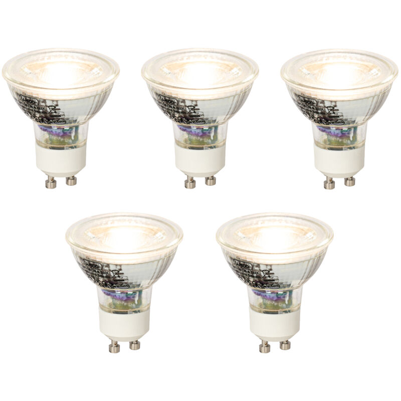 immagine 0 del prodotto luedd set di 5 lampadine led dimmerabili gu10 5w 370lm 3000k