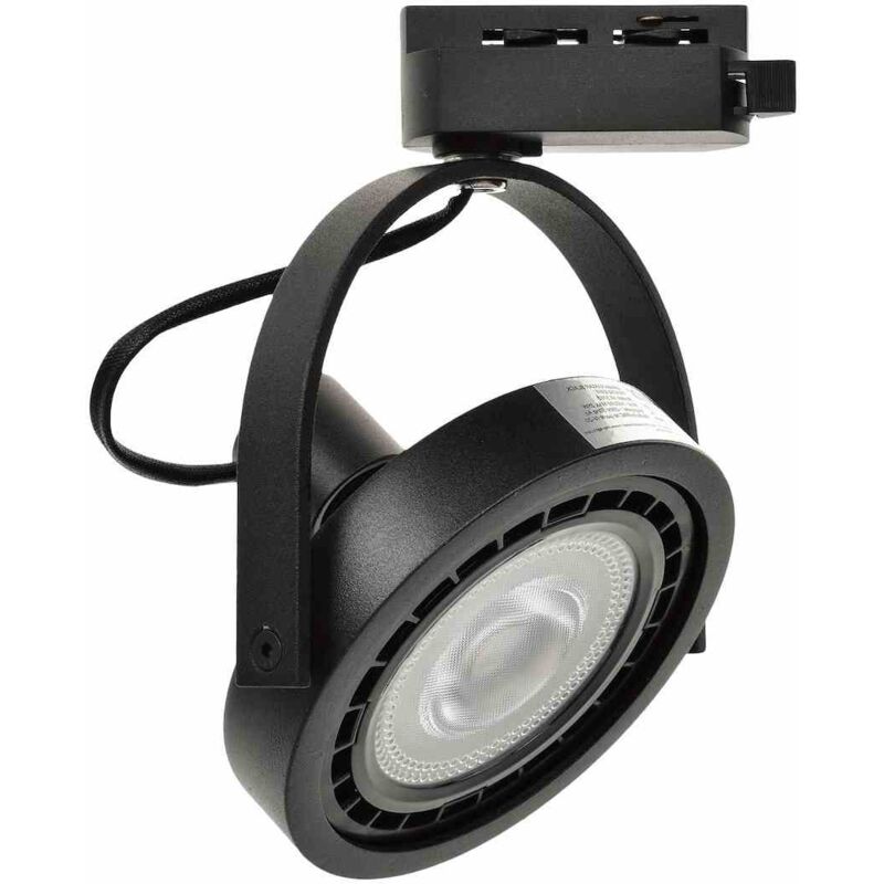 foto del prodotto lugar track nero 1xar111 gu10 fixture