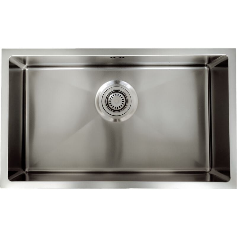 foto del prodotto luisa lavello 1 vasca grande singola 76x45 in acciaio inox essebagno