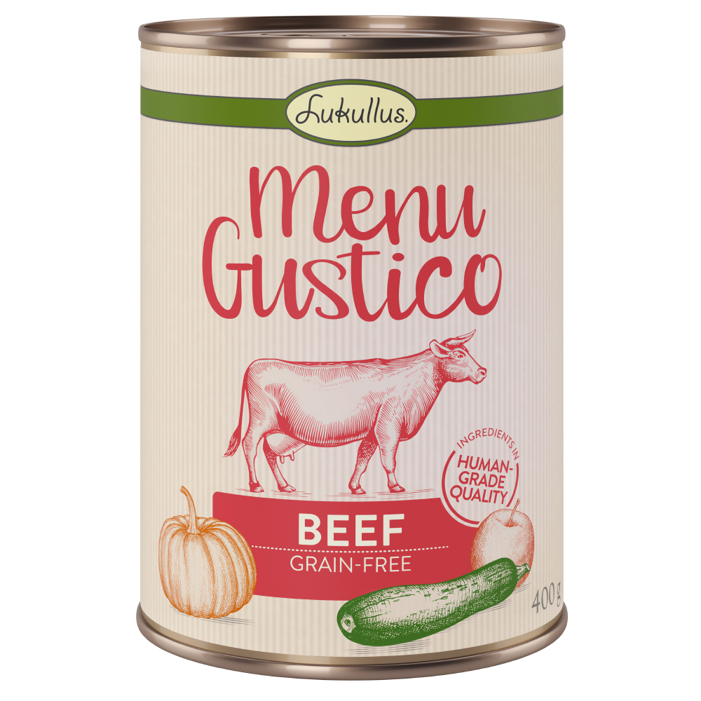 foto del prodotto lukullus menu gustico manzo senza cereali 6 x 400 g