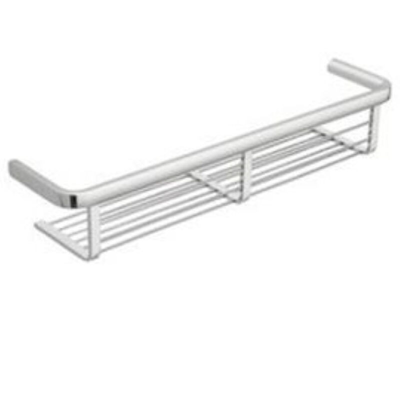 foto del prodotto lulu porta oggetti vasca e doccia cm.47 cromato codice prod b62330cr colombo design