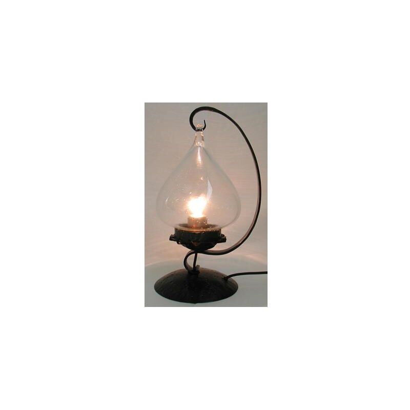 foto del prodotto lume lampada gancio in ferro battuto lampade lampione applique lanterna