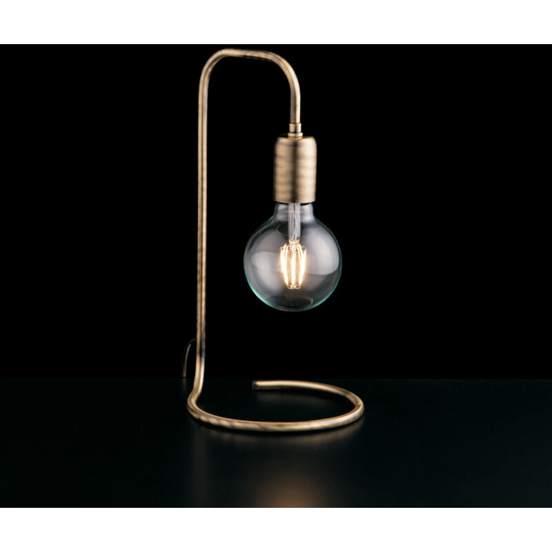 foto del prodotto lumetto industrial polish metallo bronzo 1 luce e27