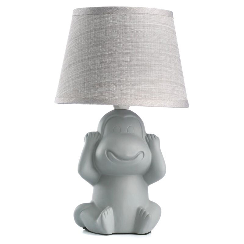 foto del prodotto lumetto monkey non sento grigio, e14