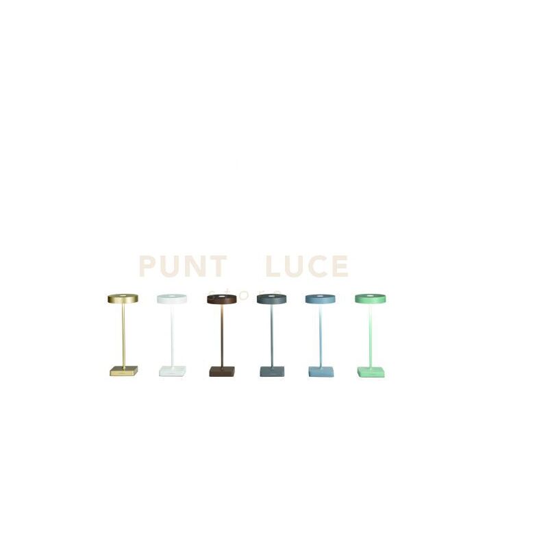 foto del prodotto lumetto tap touch corten led 3000k 240lm 3w dimmerabile