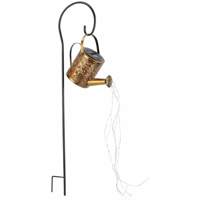 foto del prodotto lumi jardin annaffiatoio a faro solare da piantare h78cm arrosy