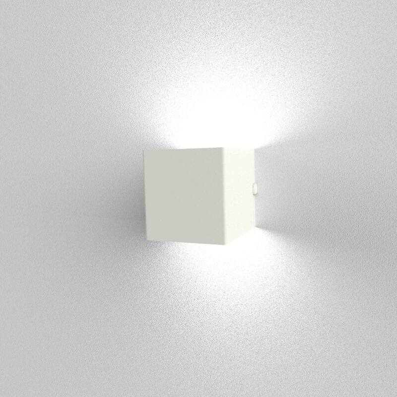 foto del prodotto lumicom desmo s sospensione, 2x gx53, max 8w, metallo, bianco opaco, 10x10cm