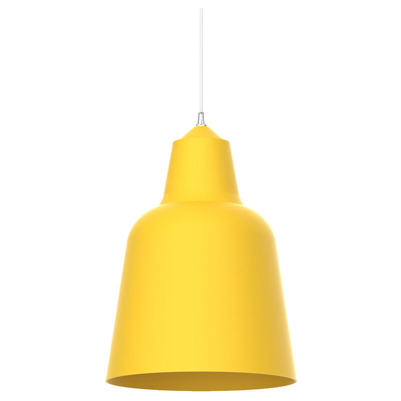 foto del prodotto lumicom dong sospensione, 1x e27, max 42w, metallo, giallo, d.33cm