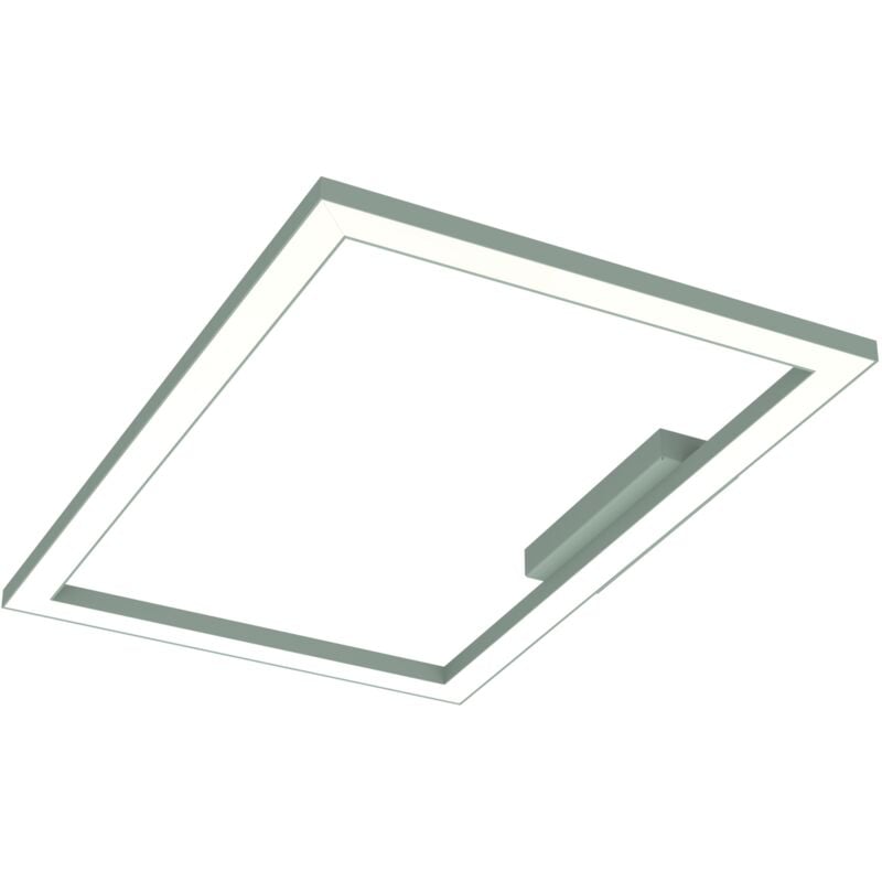 foto del prodotto lumicom floor plafoniera, strip led, 38w m, 4000k, metallo, verde iceberg, 40x60cm