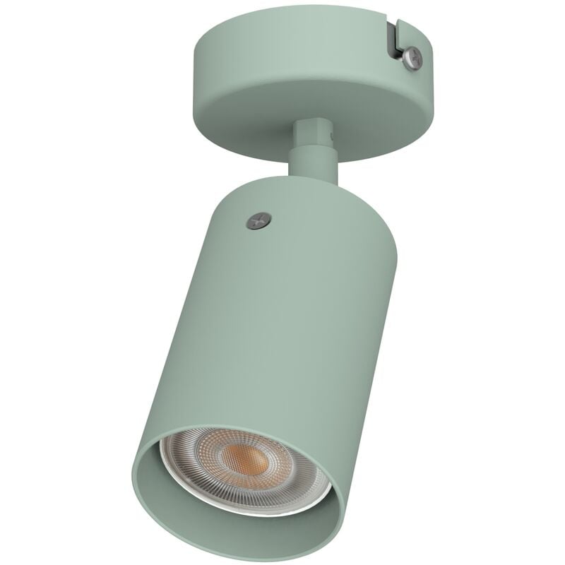immagine 0 del prodotto lumicom form s plafoniera, 1x gu10, max 33w, metallo, iceberg green, d.6cm
