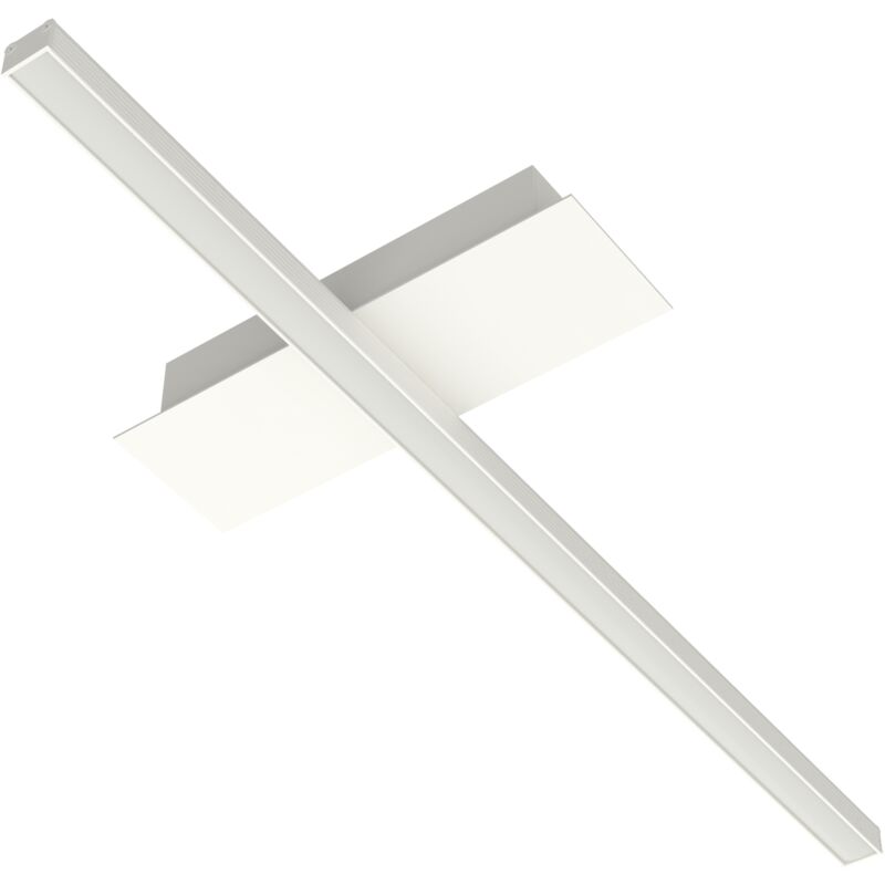 foto del prodotto lumicom - splint 1x plafoniera, strip led, 17w m, 4000k, metallo, bianco, l50cm