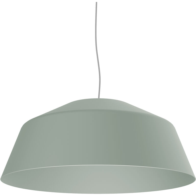 foto del prodotto lumicom tokyo sospensione, 1xe27, max 42w, metallo, verde iceberg, d.35cm