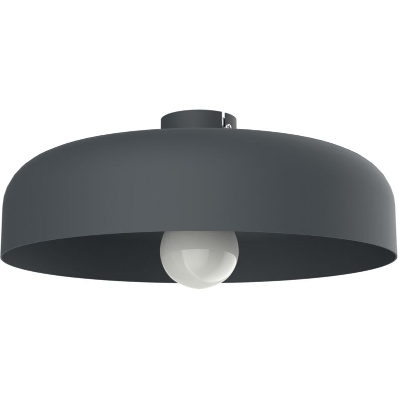 foto del prodotto lumicom tuzzi plafoniera, 1xe27, max 42w, metallo, antracite, d.40cm