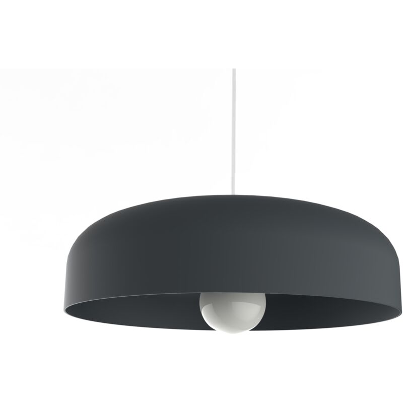immagine 0 del prodotto lumicom tuzzi sospensione, 1xe27, max 42w, metallo, antracite, d.40cm