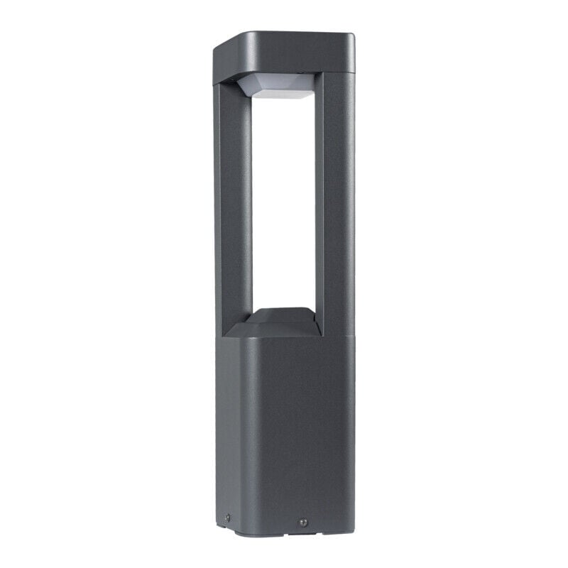 foto del prodotto luminaria esterna pevo grafite di alluminio sorgente led ricambiabile ip44 500 500mm
