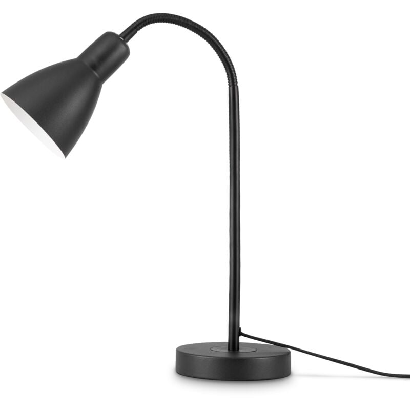 foto del prodotto luminaria led l mpara mesa decoraci n escritorio estudio despacho e27 lampada da tavolo nero, nero 3 paco home
