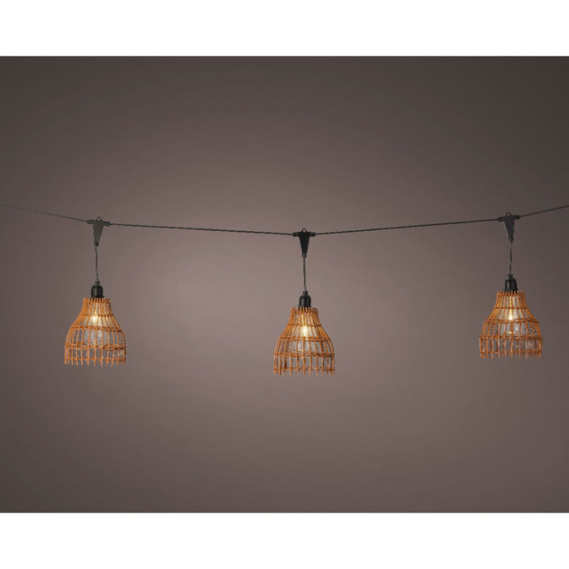 foto del prodotto luminaria per esterno 200cm con 5 sospensioni ip4.