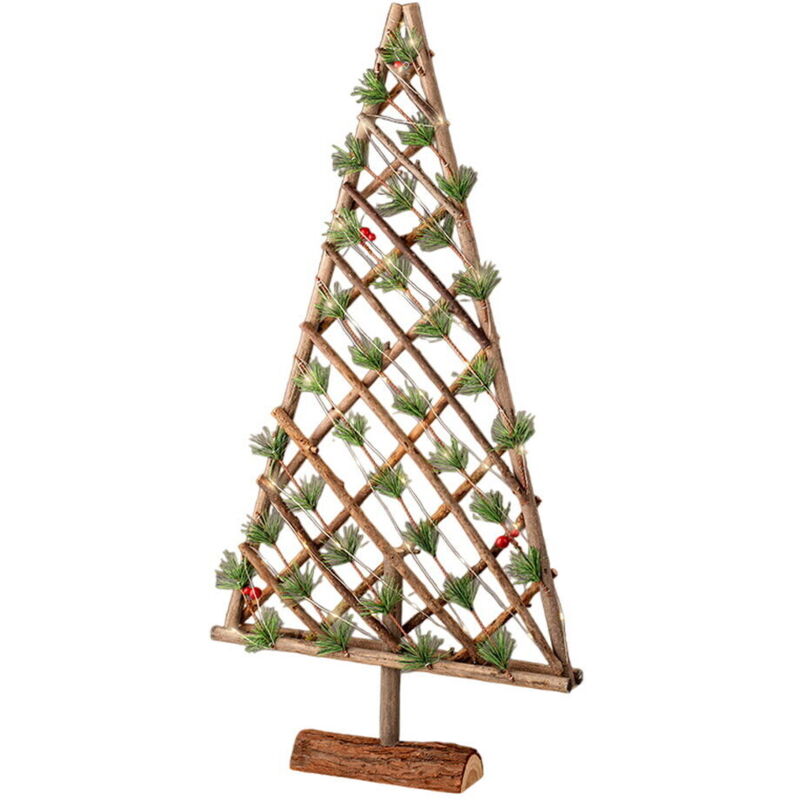 foto del prodotto lumineo albero di natale 40 x 7 x 80 cm microled decorativo