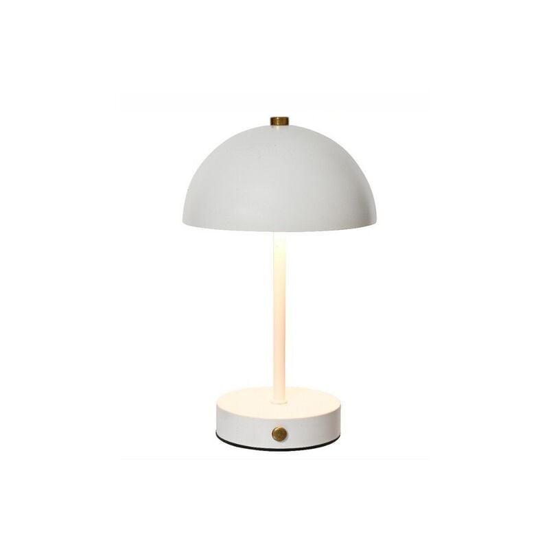 foto del prodotto lumineo lampada da tavolo in metallo bianco design moderno ed elegante