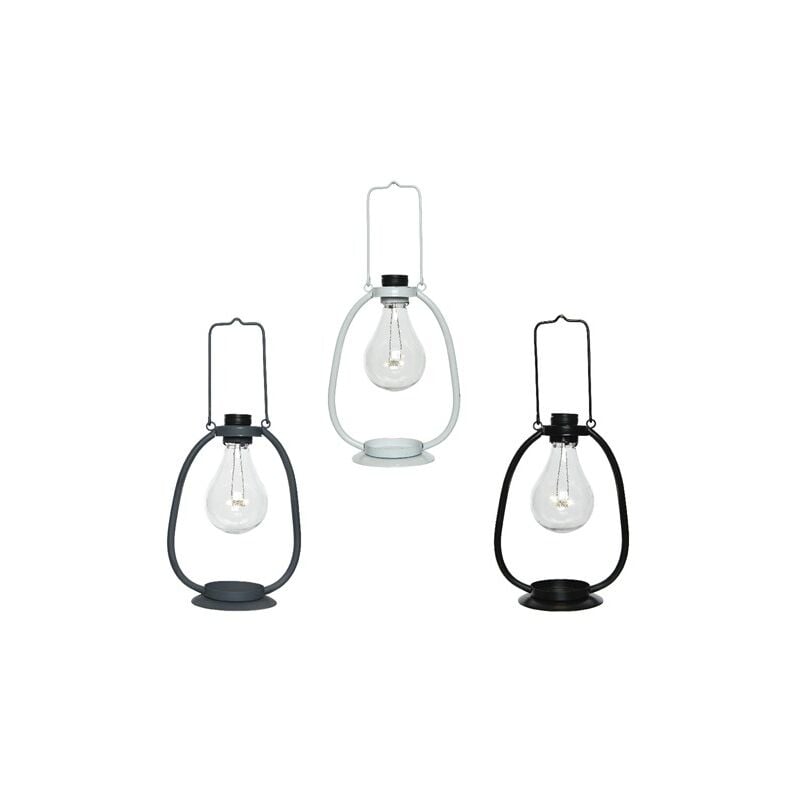 foto del prodotto lumineo lampada solare led lanterna con lampadina