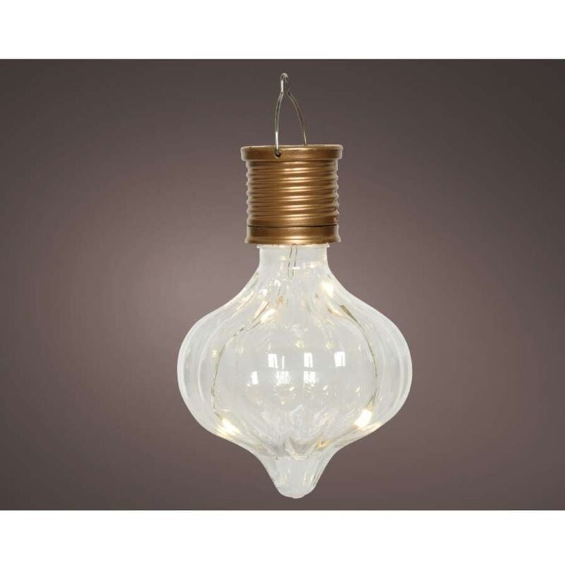 foto del prodotto lumineo lampadina solare swing trasparente silver 11.7 cm