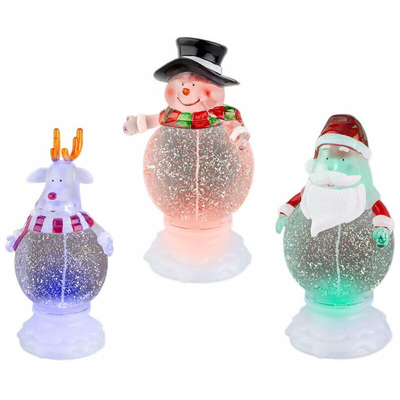 foto del prodotto lumineo statua decorativa 488719 natale 13 x 10 x 21 cm luce led