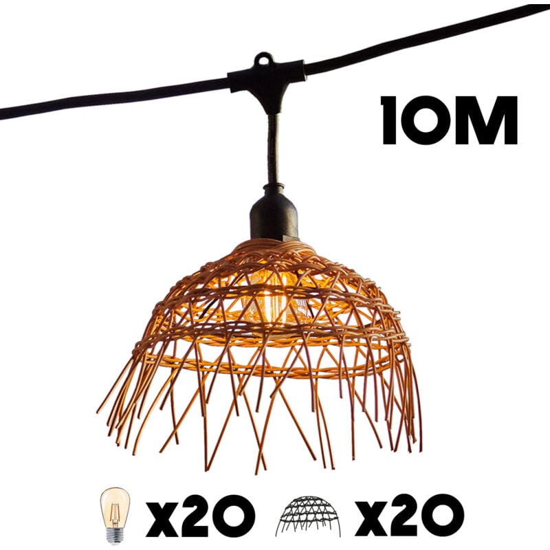 foto del prodotto lumisky ghirlanda luminosa 6m hawaii light connectable