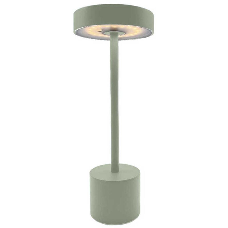 foto del prodotto lumisky lampada da tavolo senza fili touch led h30cm roby olive
