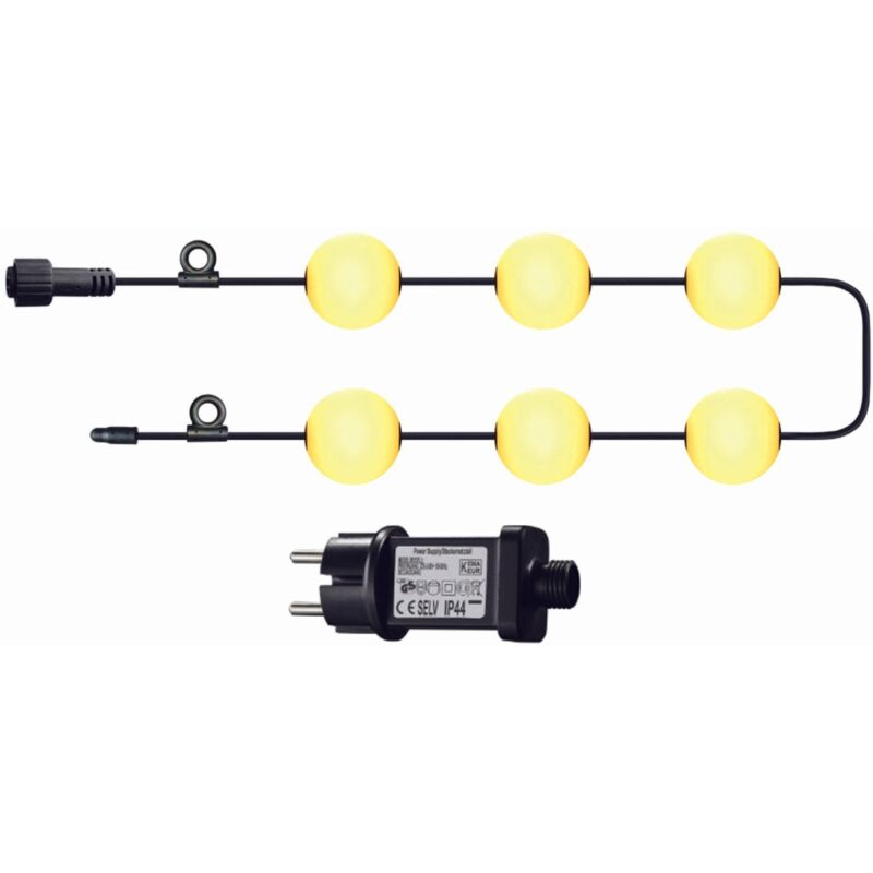 foto del prodotto lumisky luci a stringa da esterno 5,5m bolly light
