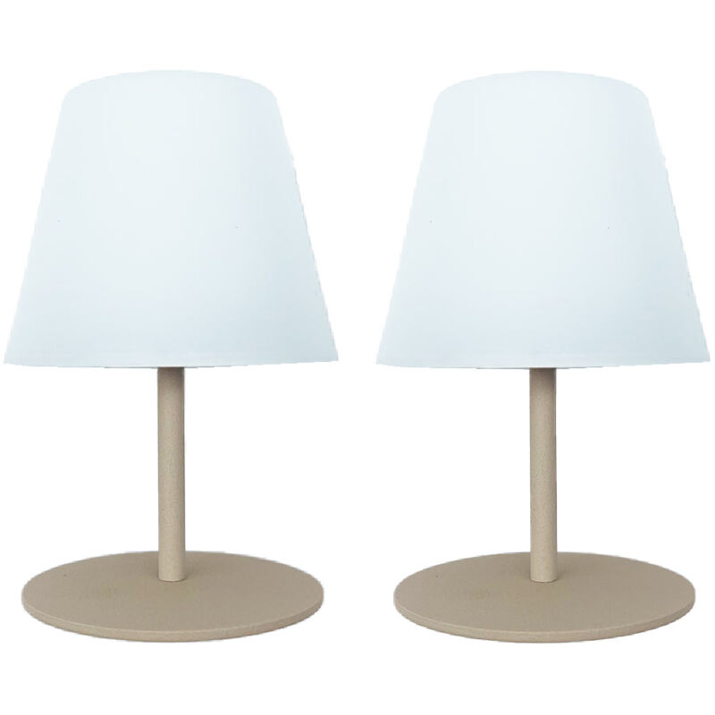 foto del prodotto lumisky set di 2 lampade da tavolo h16cm twins