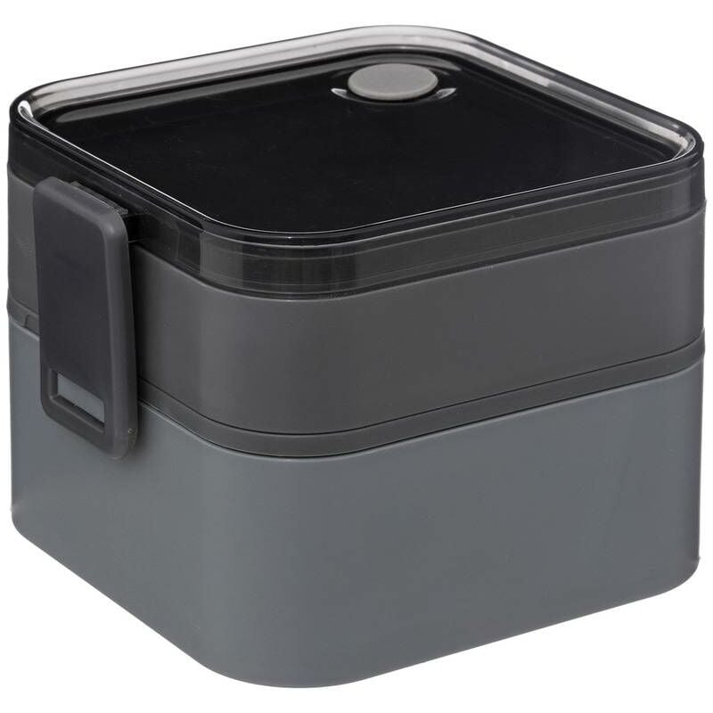foto del prodotto lunch box 2 scomparti grigio 1,5l 360 in polipropilene 5five